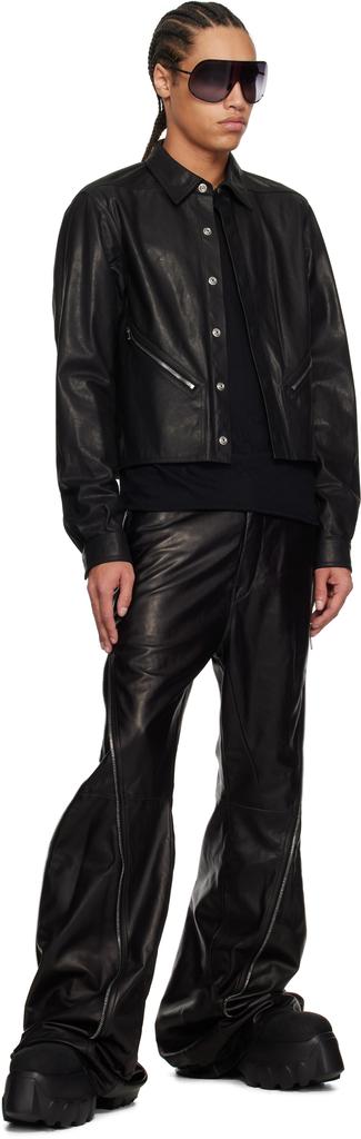 Shop Black Hollywood Tour Alice Leather Jacket on Sale at