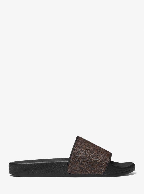 Michael Kors Jake Logo Slide Sandal