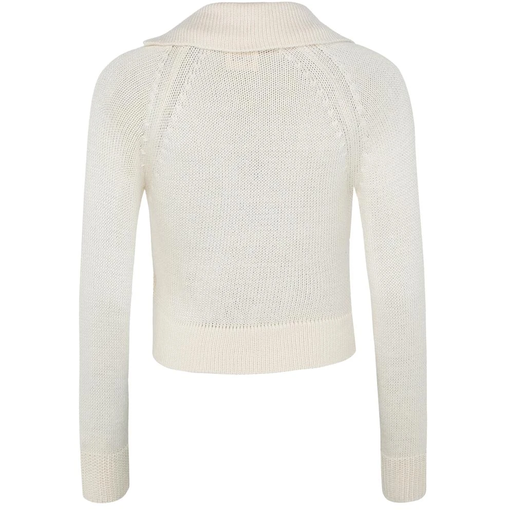 Khaite Lorrai silk cardigan 3