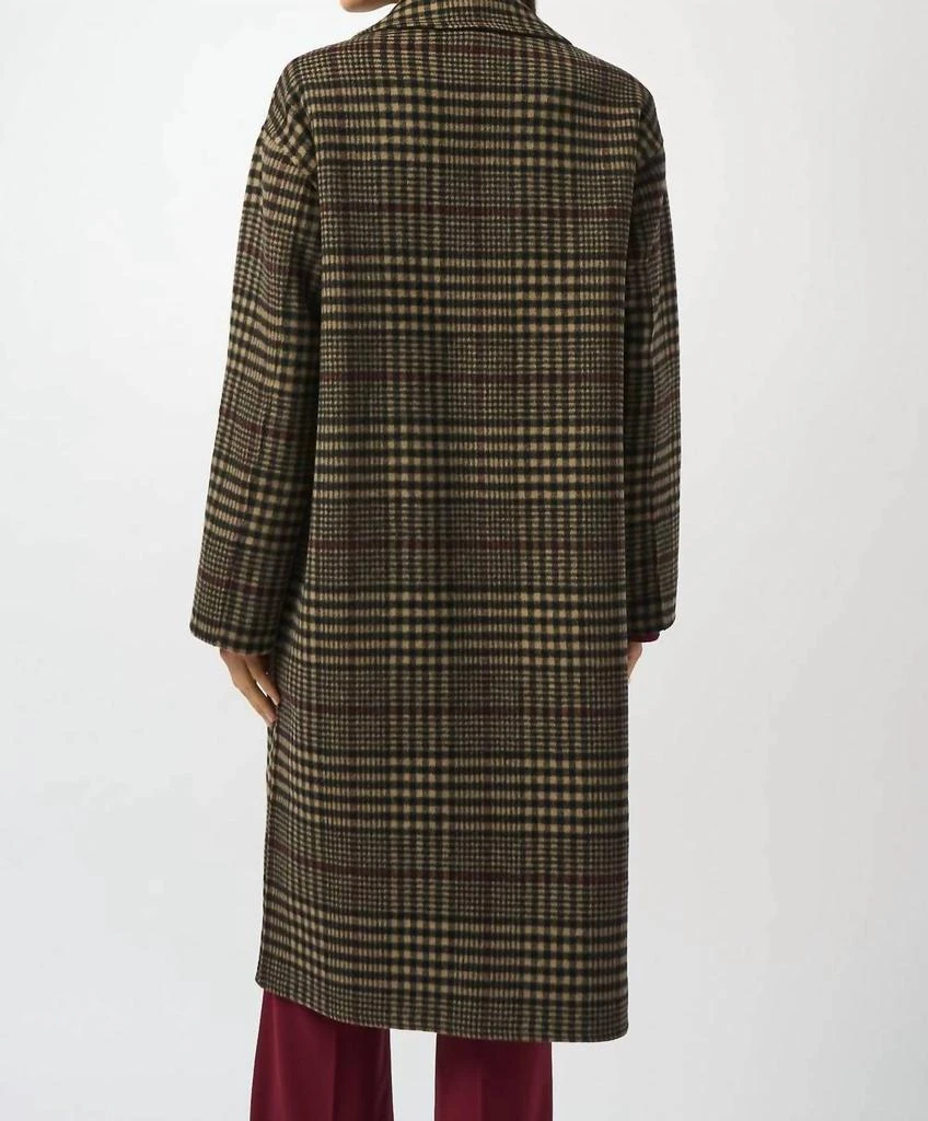 JOSEPH RIBKOFF Joseph Ribkoff - Plaid Long Overcoat 3