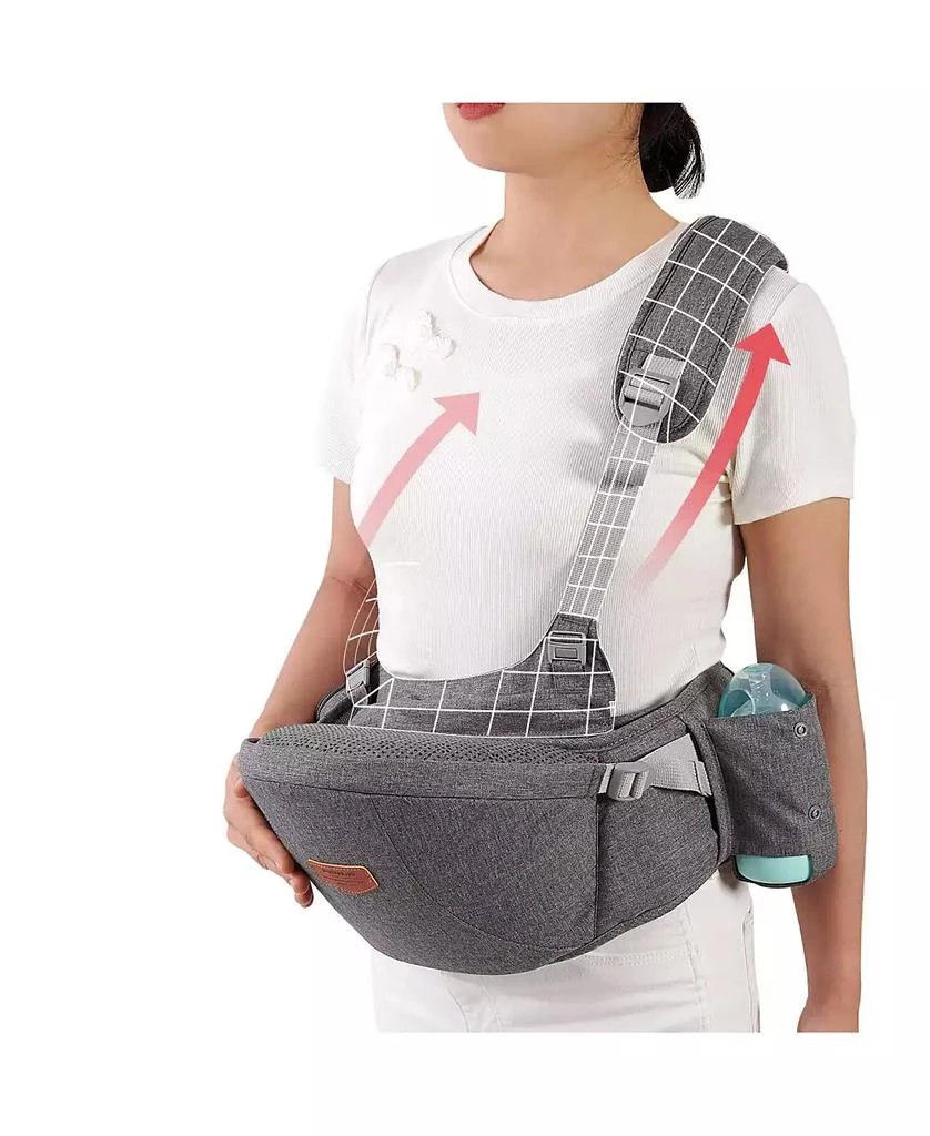 Sunveno One Shoulder Ergonomic Baby Hip Seat Carrier 2