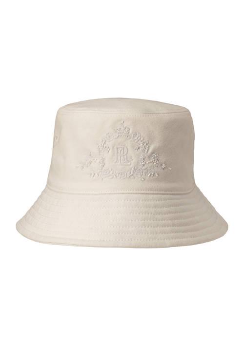 Celine Triomphe Bucket Hat In Cotton Gabardine - Hats - Free