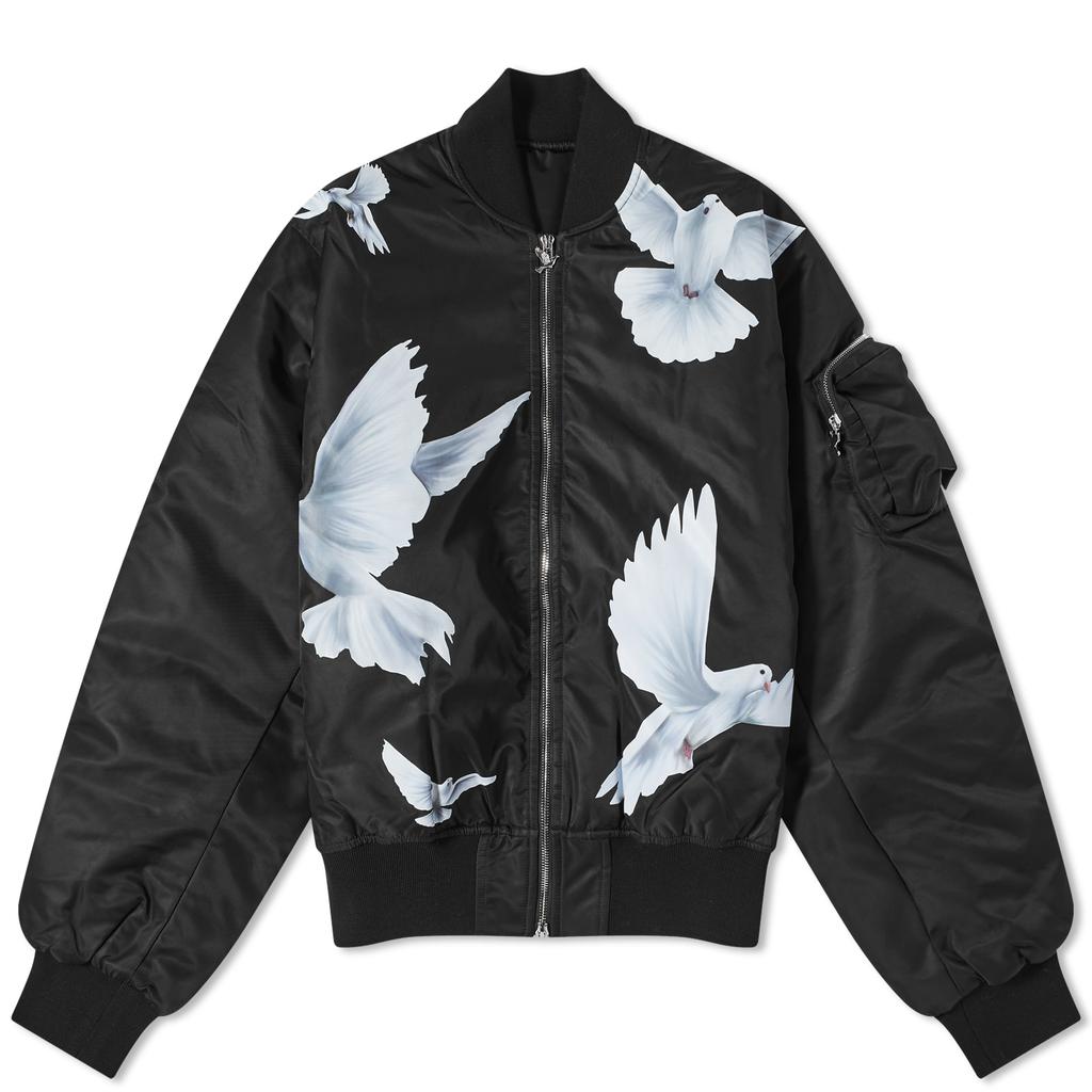 3.Paradis 3.Paradis Freedom Doves MA-1 Bomber Jacket