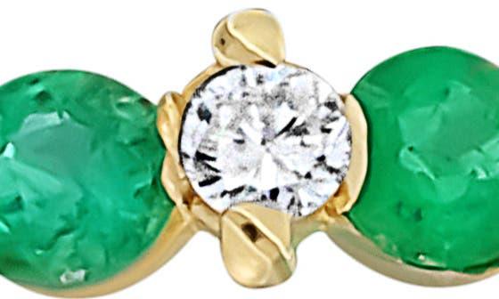 Bony Levy El Mar Trend Emerald & Diamond Ring - 0.04ct.