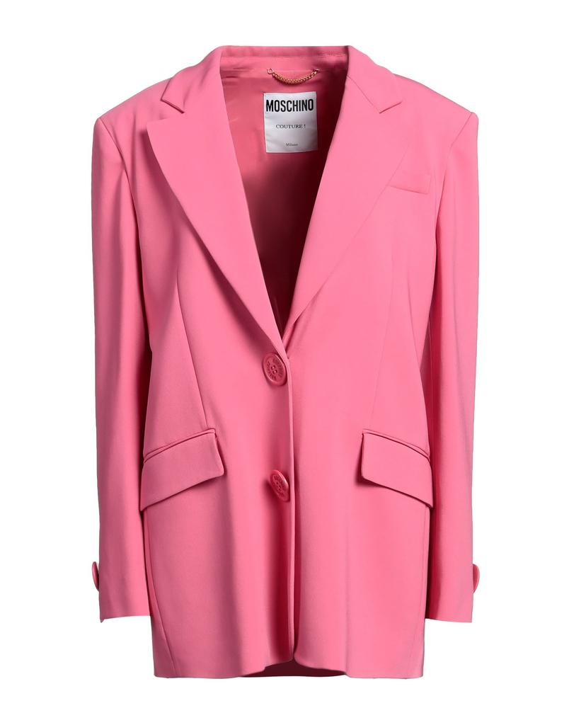 ジャケット Moschino Single-breasted martingale blazer (A05125424 3555) Moschino Single-Breasted Martingale Blazer - Black