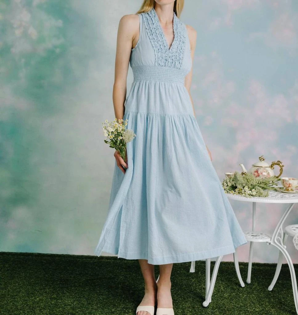 Love The Label Love The Label - V-neck Long Dress 1