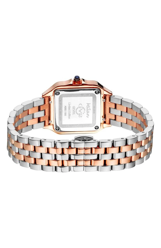 GV2 Women's Milan Diamond Dial Two-Tone Bracelet Watch, 27.5mm - 0.038 ctw 2