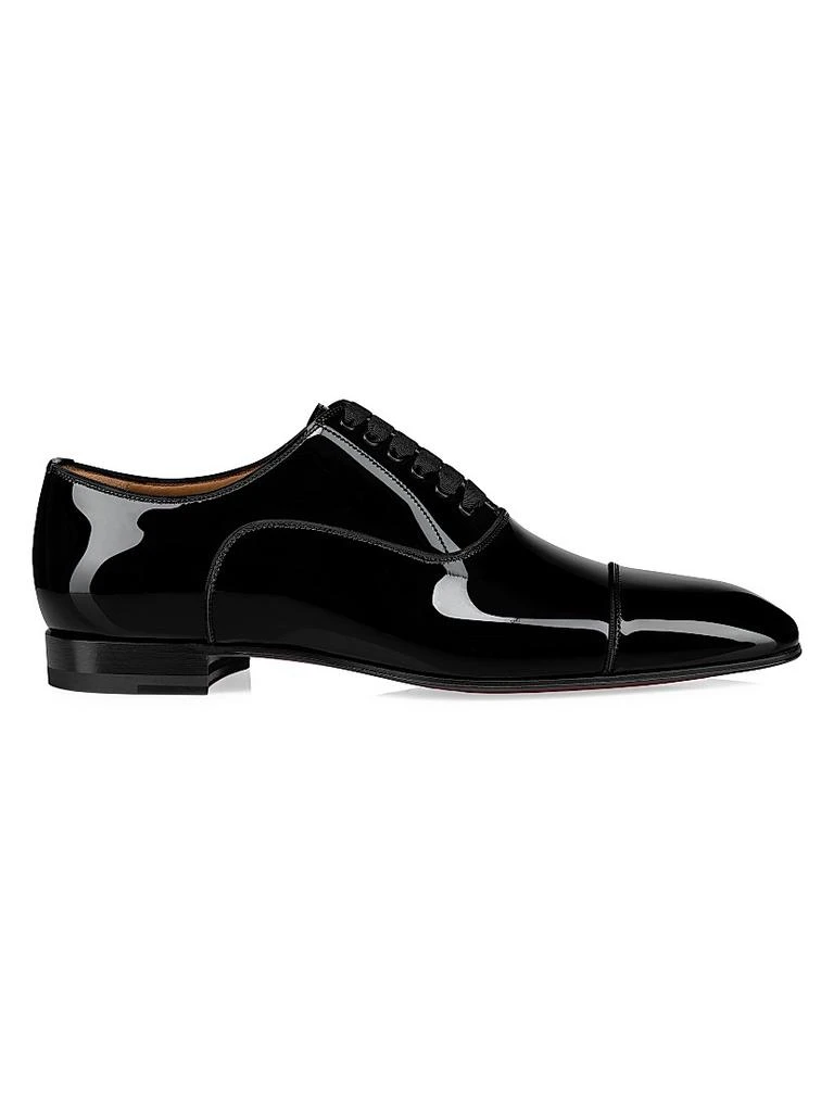 Christian Louboutin Greggo Leather Oxford Shoes Black EU 41.5 US 8.5 - $1050 Greggory - Oxfords - Calf leather - Black - Men - Christian  main image 2