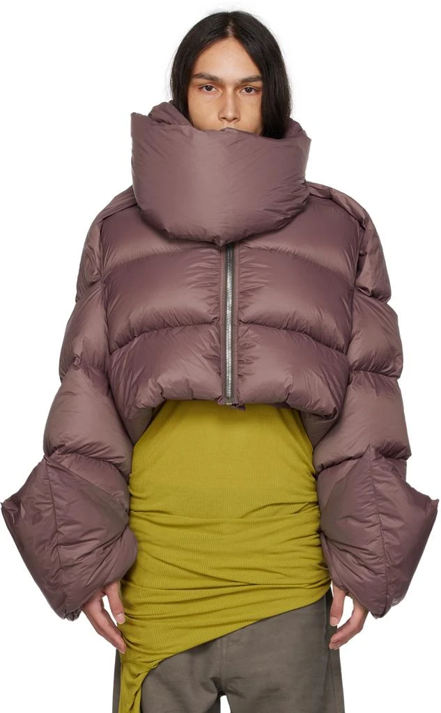 Rick Owens Purple Babel Mountain Down Jacket 1