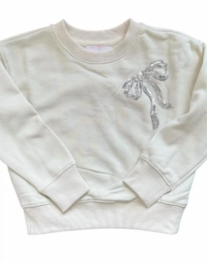 Summer Loving Summer Loving - Girl
s Starlight Shimmer Bow Pullover 2