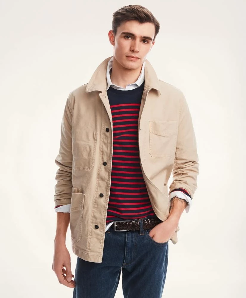 Brooks Brothers Stretch Canvas Chore Jacket 1