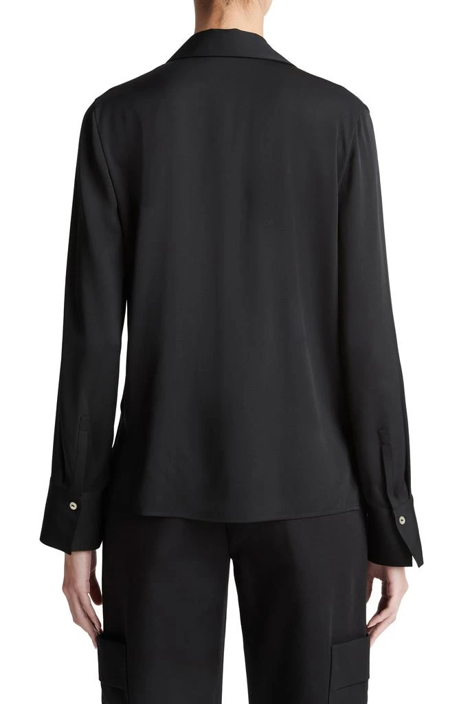 Vince Silk Blend Polo Shirt 2