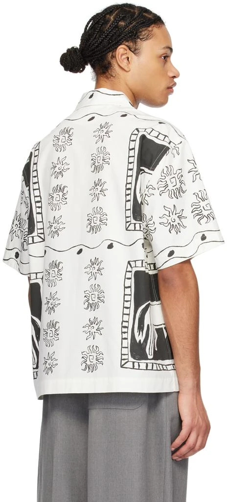 Jacquemus White Les Sculptures 'La Chemise Jean' Shirt 3
