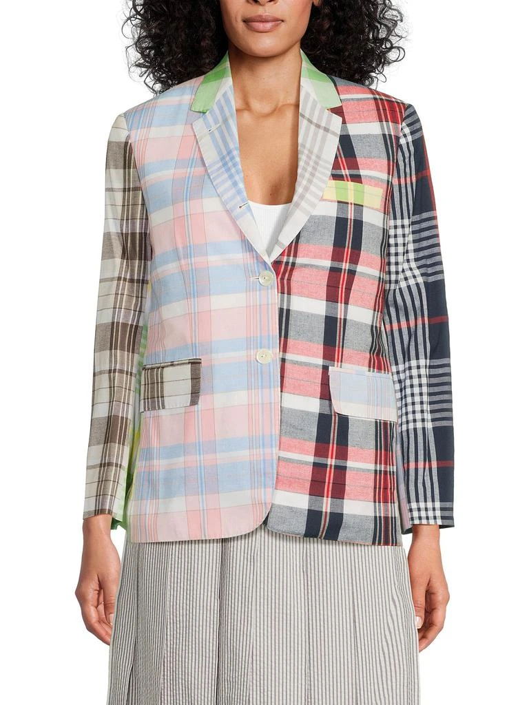 Thom Browne Seersucker Funmix Classic Sport Coat 1