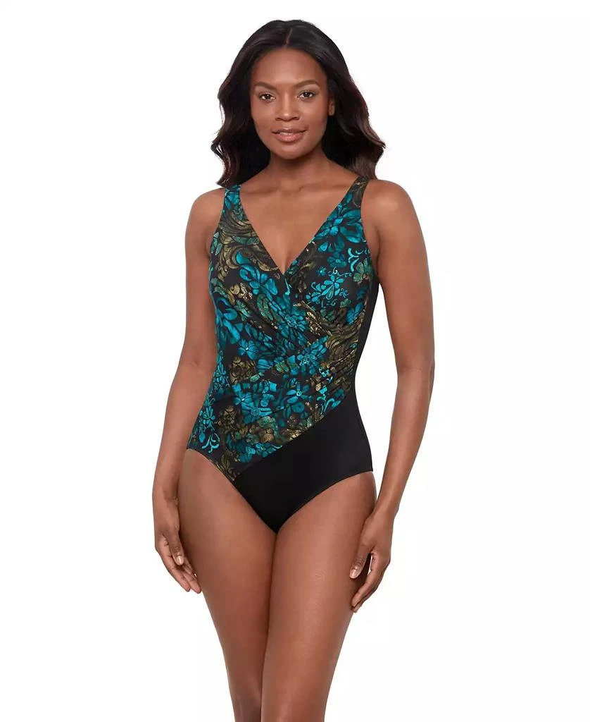 Miraclesuit Women's Flor De Mare Oceanus DD One Piece Swimsuit 1
