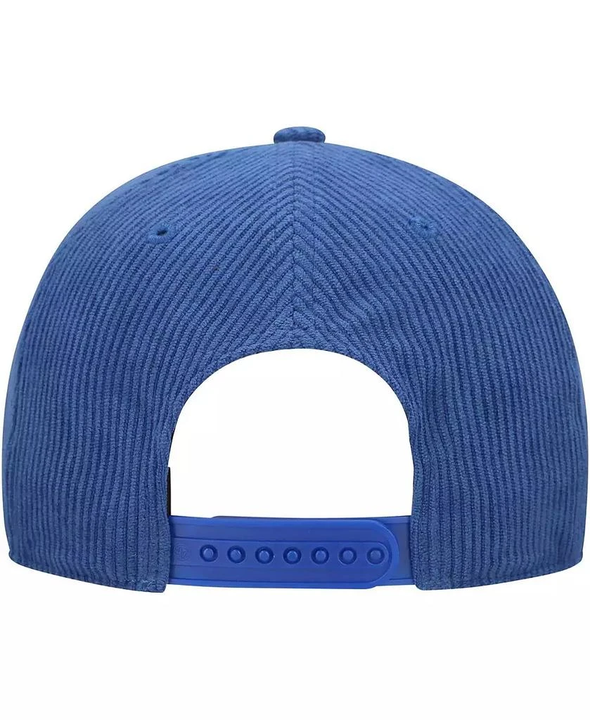 47 Brand Men's Royal Florida Gators Gridiron Double Header Hitch Adjustable Hat 4
