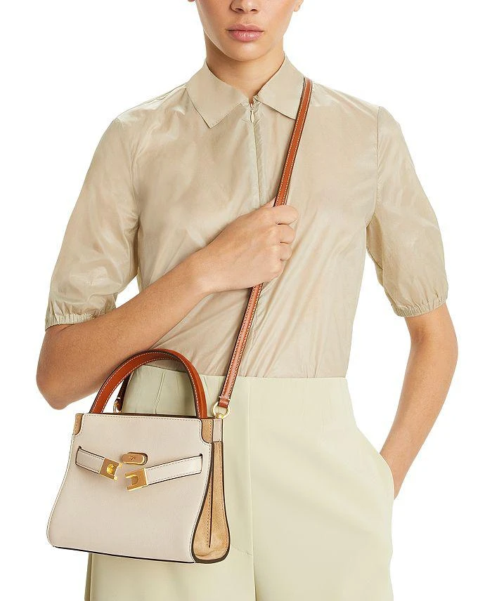 Tory Burch Lee Radziwill Petite Double Satchel Bag 9