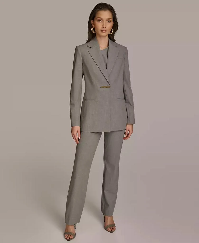 Donna Karan Women's Hardware Trim Blazer 4