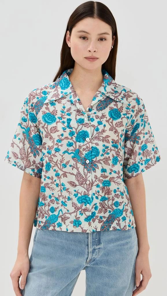 Alix of Bohemia Stevie Peacock Plume Shirt 6