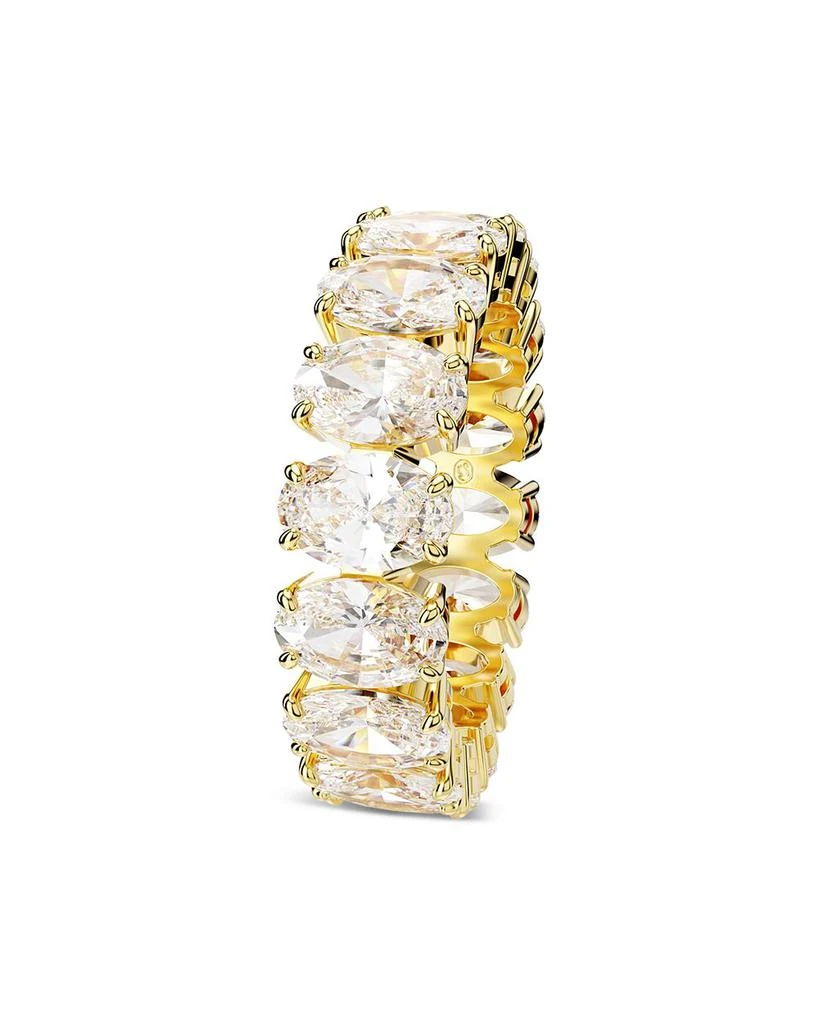 Swarovski Matrix Oval Crystal Eternity Ring 3