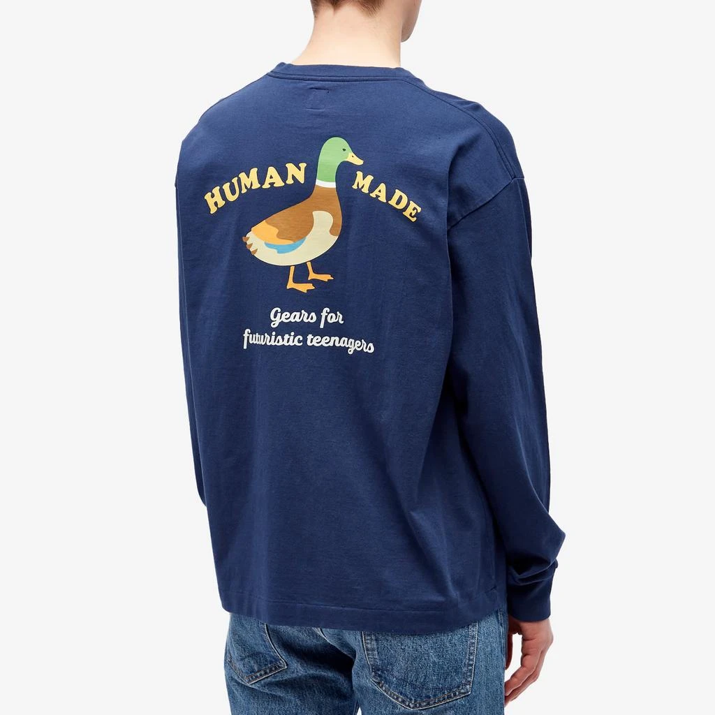 Human Made Human Made Long Sleeve Duck T-Shirt 3