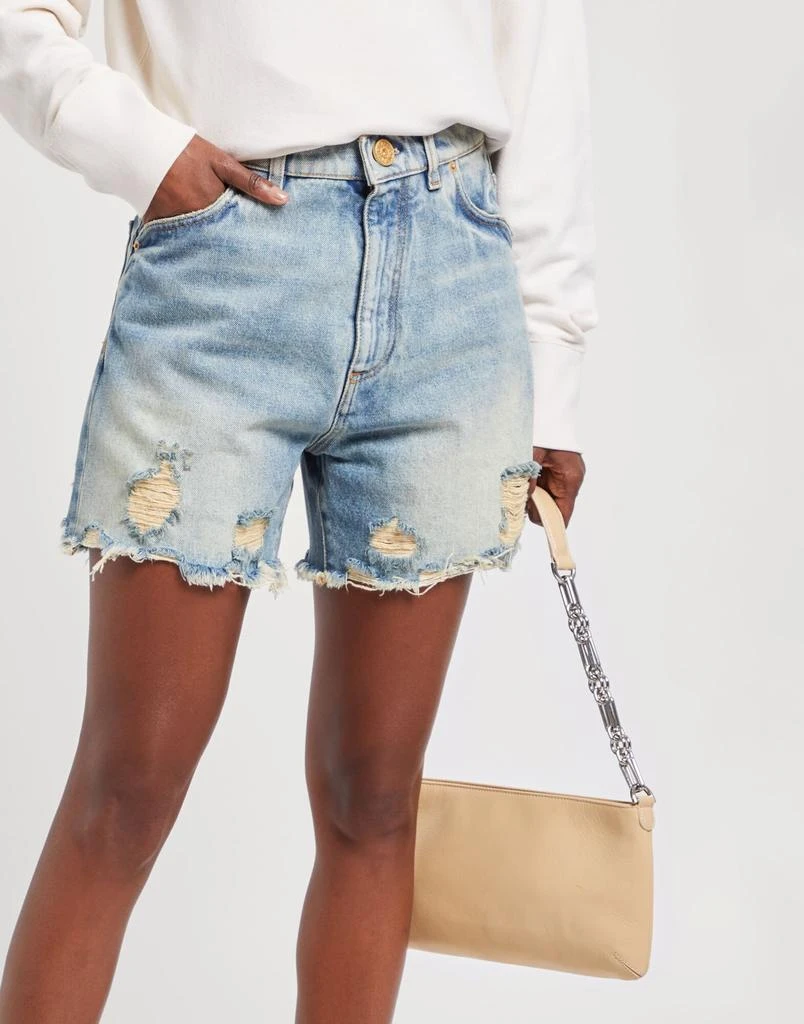 Balmain Denim shorts 4