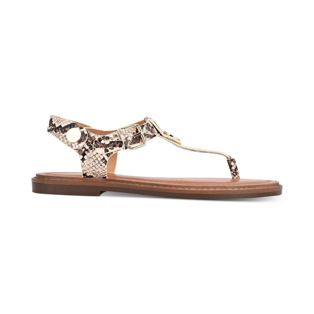 Tommy Hilfiger Bennia Womens Faux Leather Sling Back Thong Sandals 2