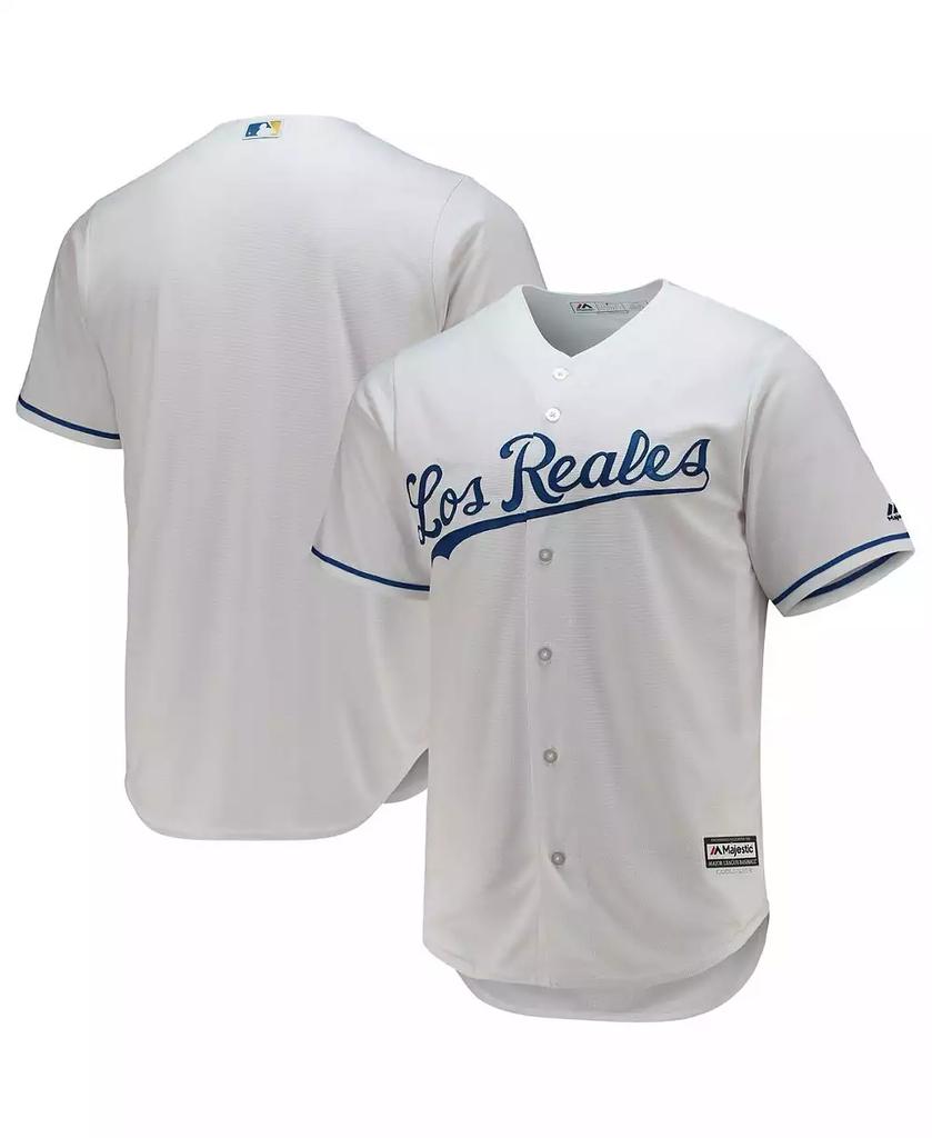 Majestic Men's White Kansas City Royals Team Official Jersey