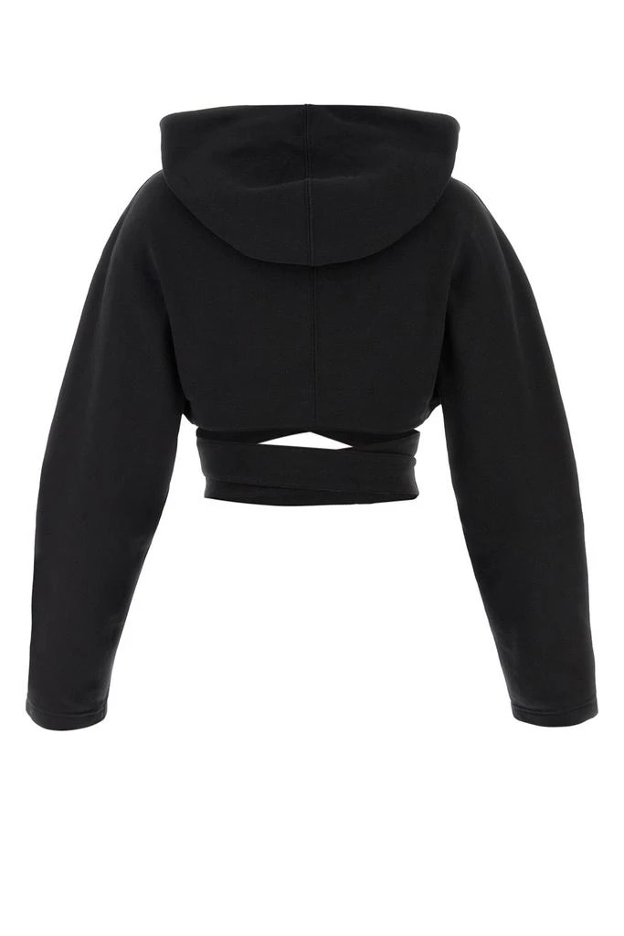 Alaia Black cotton sweatshirt 1