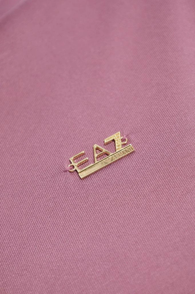 EA7 EMPORIO ARMANI Ea7 Emporio Armani Logo-Plaque Crewneck T-Shirt 5