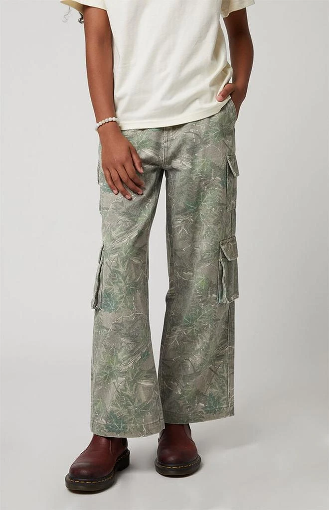 Pacsun Kids Camo Baggy Cargo Jeans 1