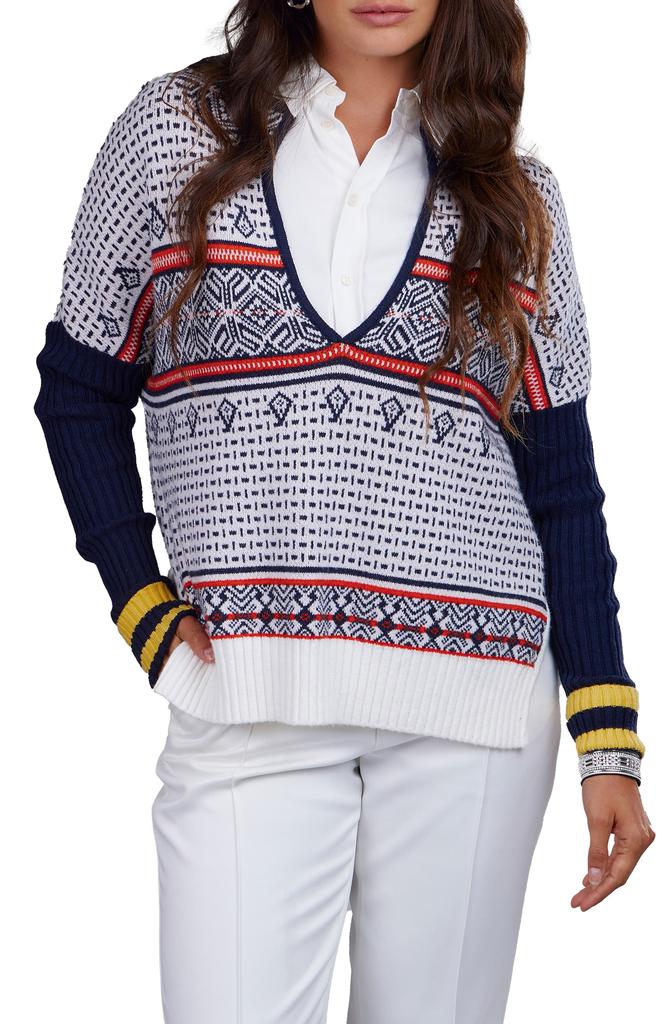 SAACHI Nordic Knit Pullover