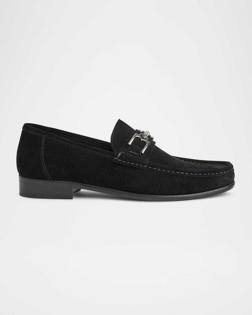 Bruno Magli Men's Trieste Suede Bit Loafers