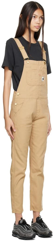 Carhartt WIP Khaki Bib Overalls 2
