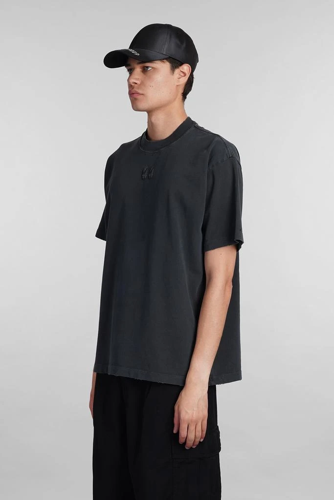 44 Label Group T-shirt In Black Cotton 4