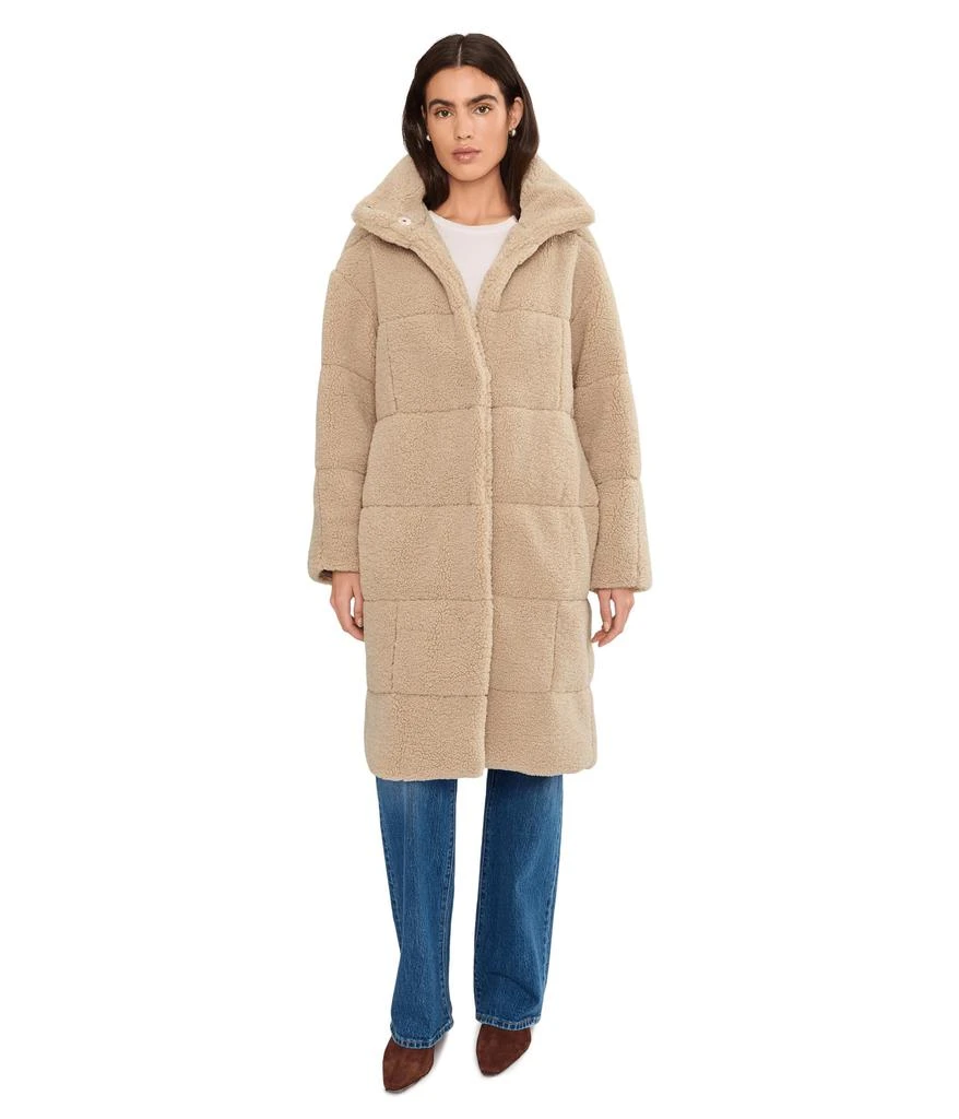 Levi
s Long Length Quilted Teddy Jacket