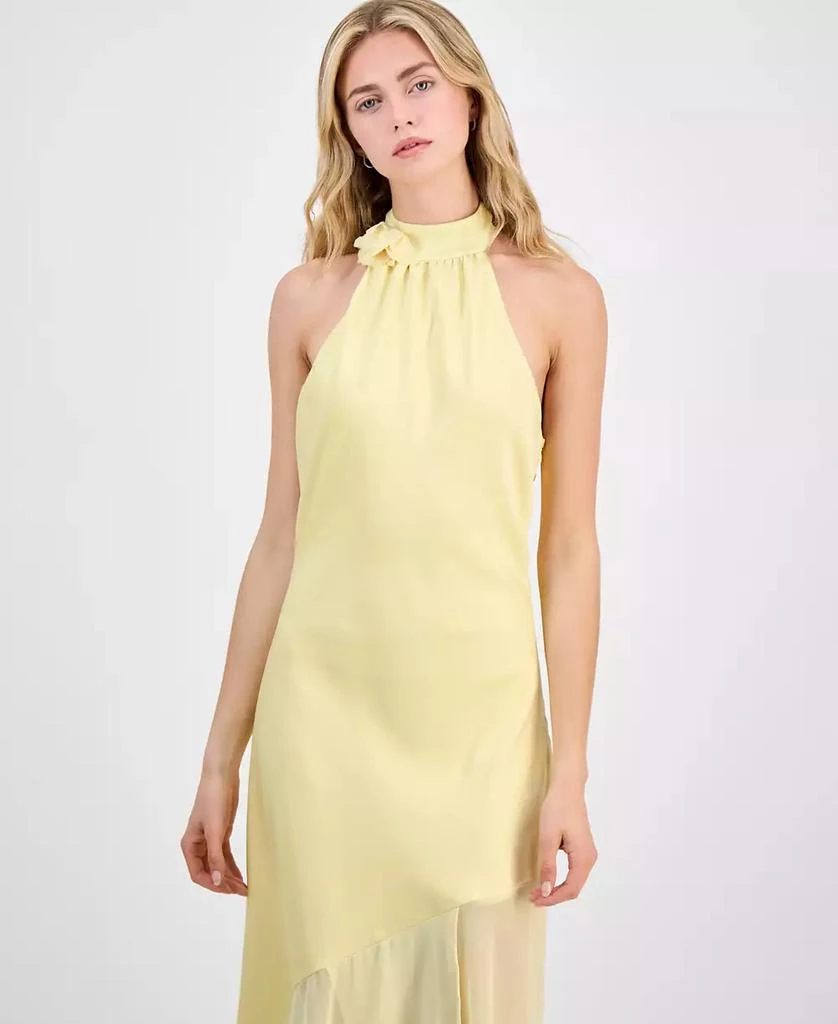 En Saison Women's Alexa Halter Maxi Dress 2