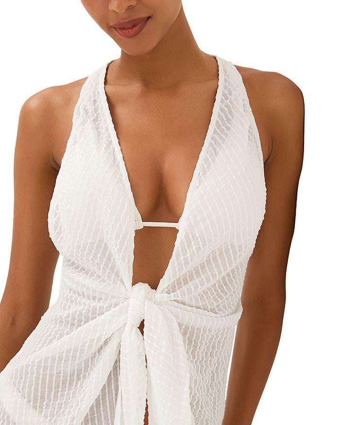 VIX PAULA HERMANNY Solid Mita SH Cup Cover Up Dress