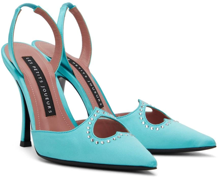 Les Petits Joueurs Blue Jerry Heels 4