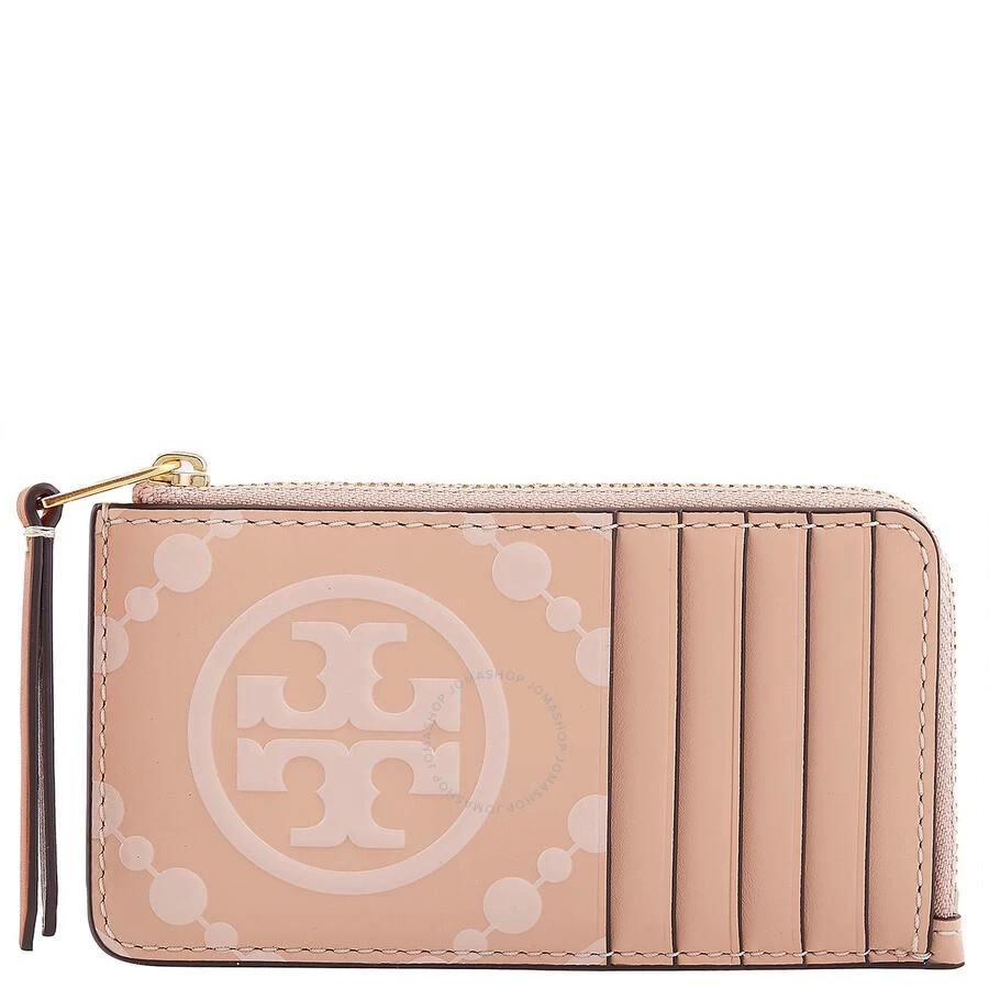 Tory Burch T Monogram Zip Card Case 1
