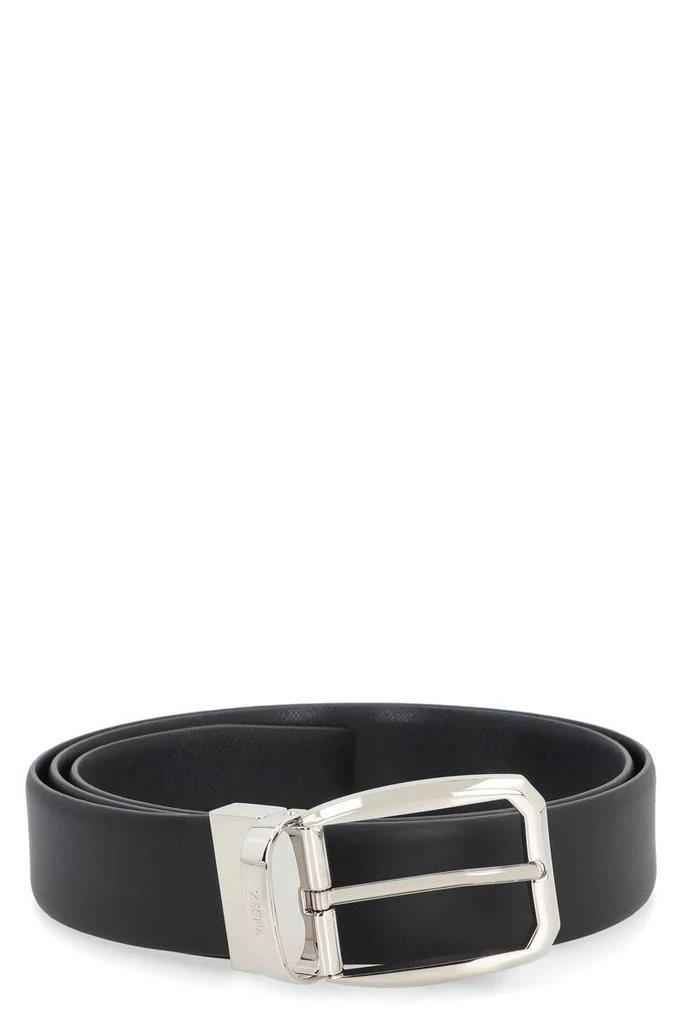 Zegna Zegna Reversible Leather Belt 1