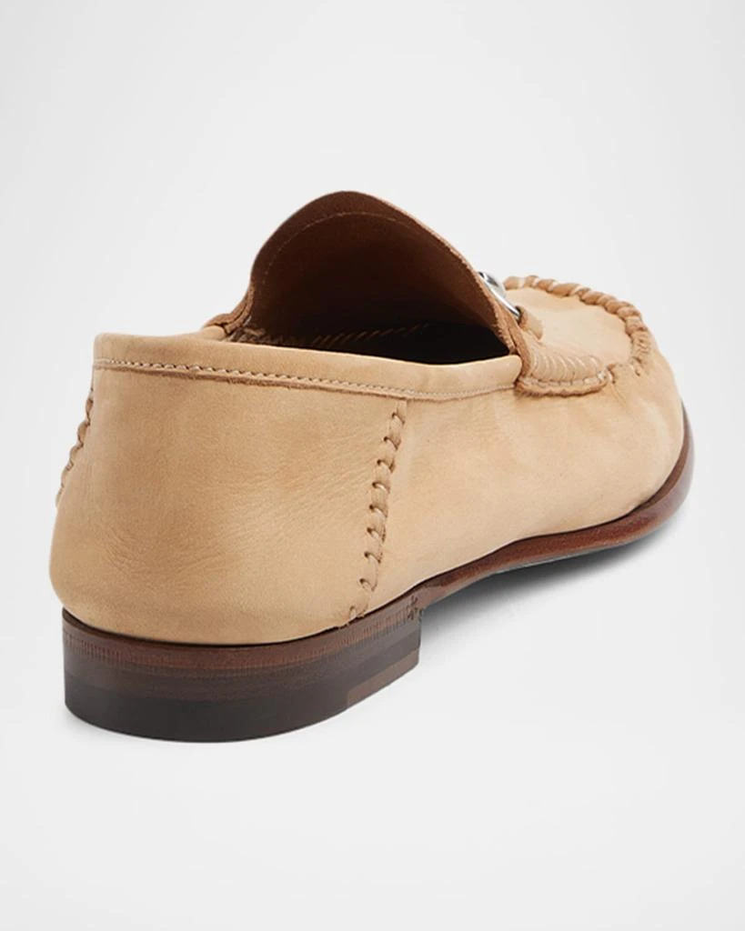 Gucci Gigi Horsebit 1953 Suede Mocassin Loafers 3
