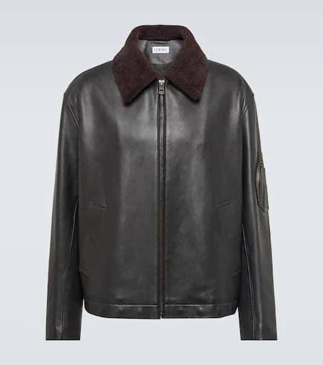 Loewe Leather bomber jacket 1