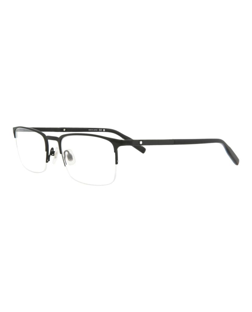 MontBlanc Square-Frame Metal Optical Frames