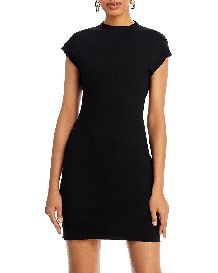 AQUA Ponte Knit Sheath Mini Dress - Exclusive 1