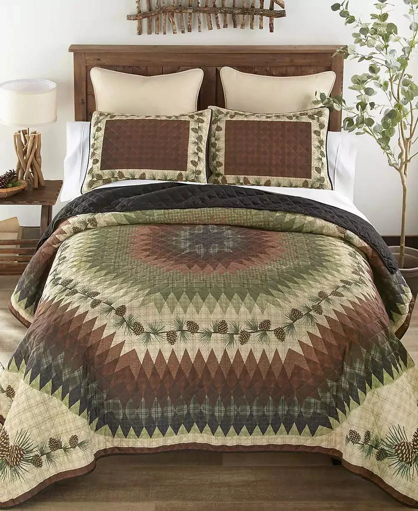 Donna Sharp Pine Circle 3-Pc. Quilt Set 2