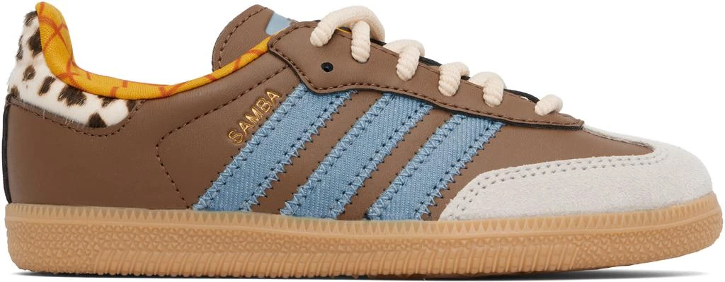 Adidas Little Kids Brown Samba OG Sneakers