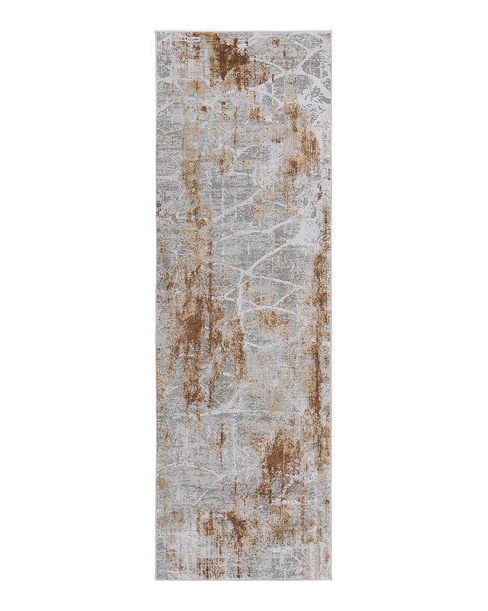 Kenneth Mink Alloy ALL342 Runner Area Rug, 2'6" x 8'