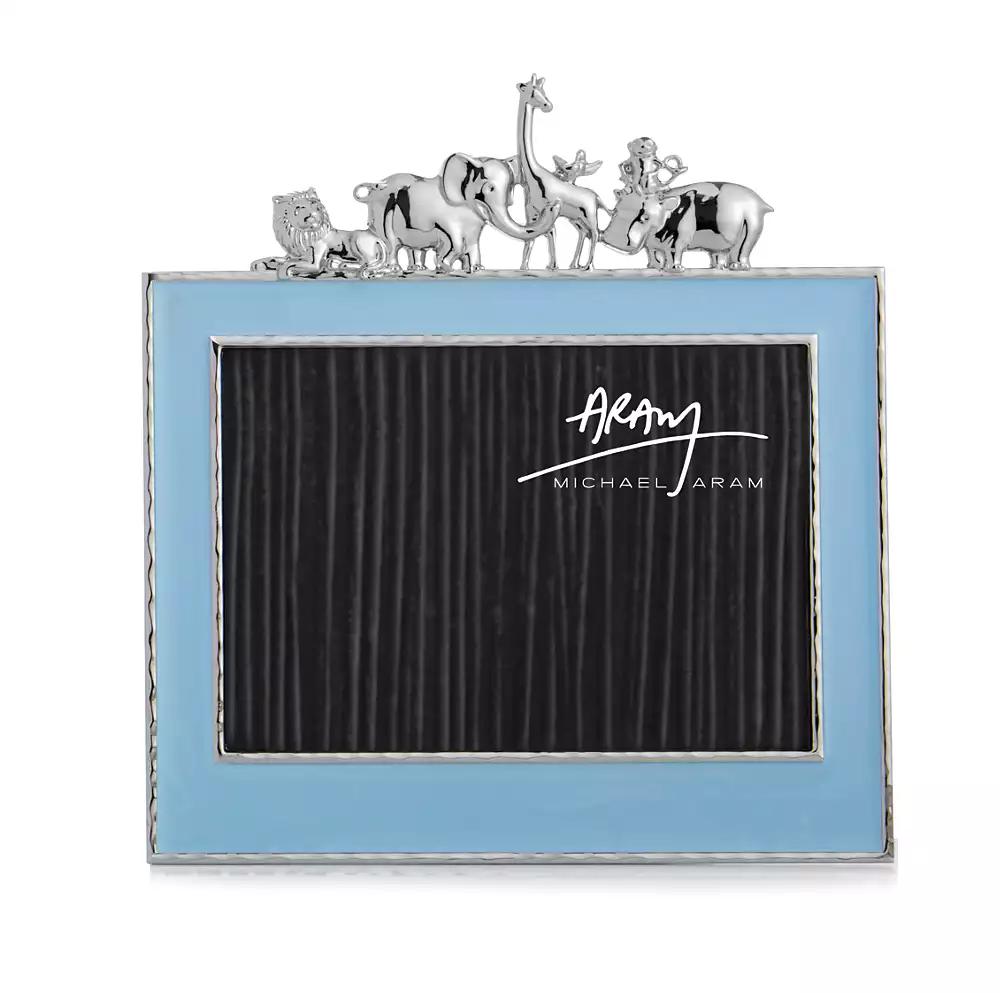Michael Aram Animals 5x7" Blue Frame