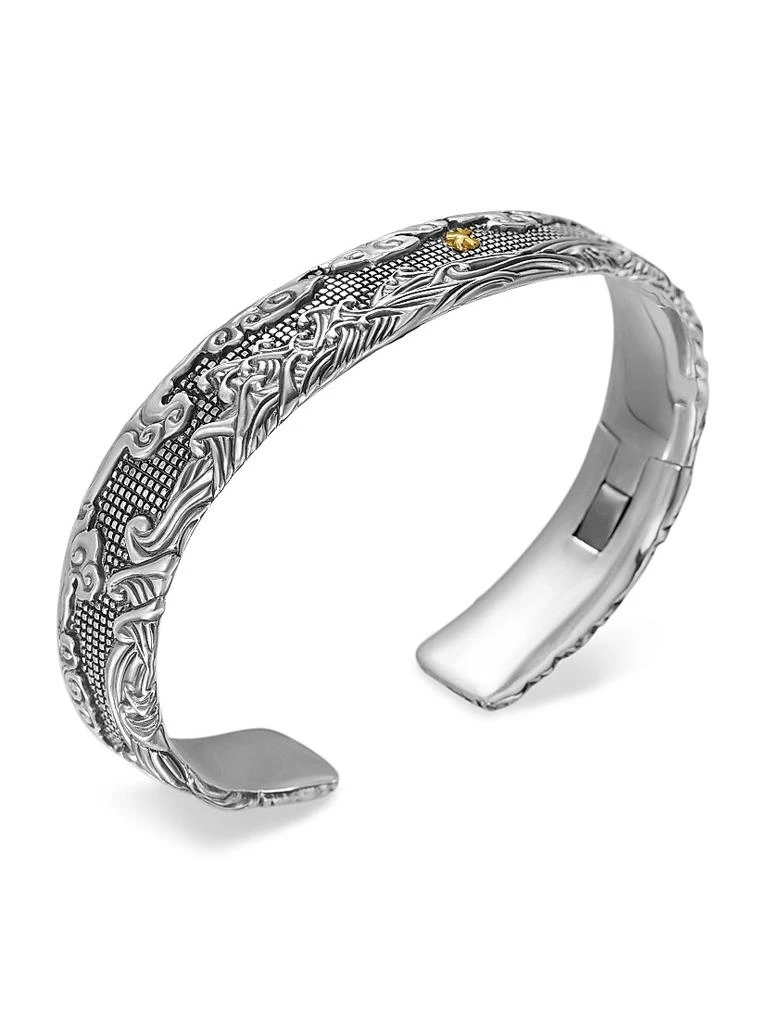 David Yurman Waves Cuff Bracelet in Sterling Silver 2